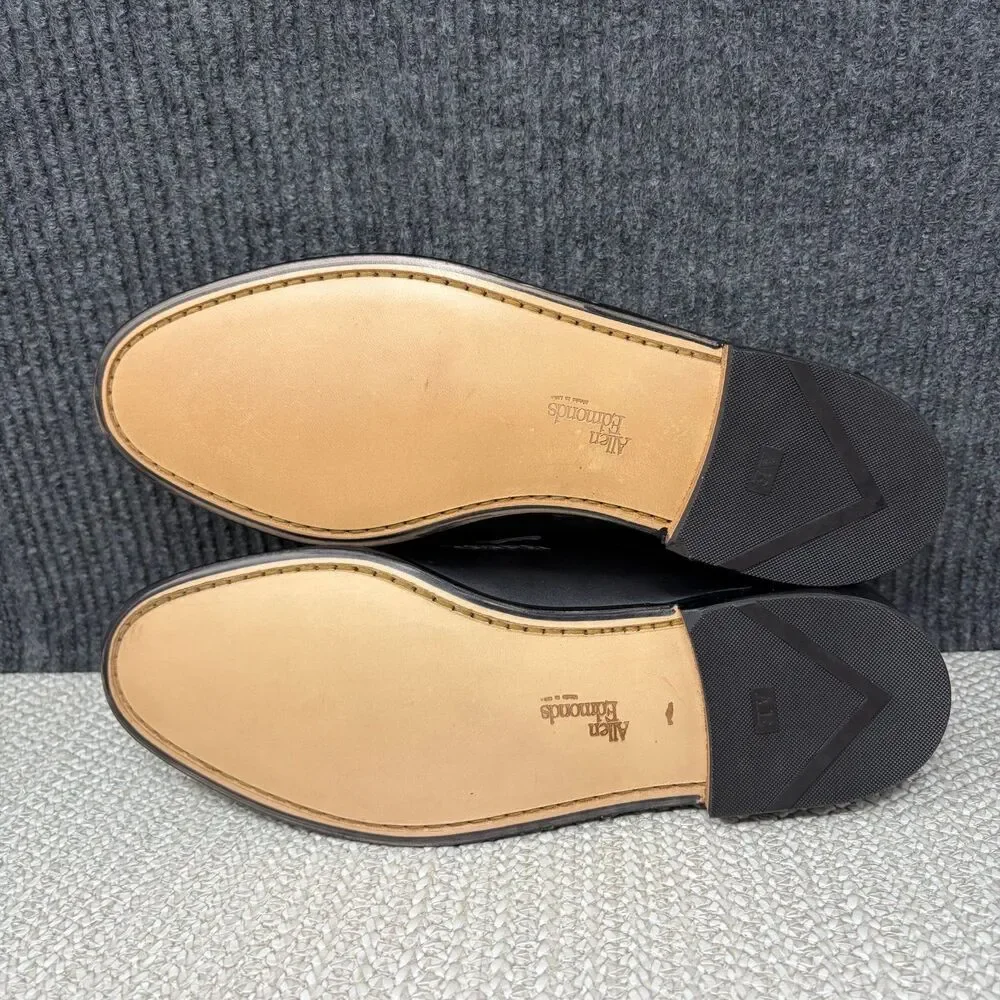 NEW Allen Edmonds Maxfield Tassel Loafers Black Leather Dress Shoes Men’s 10 E